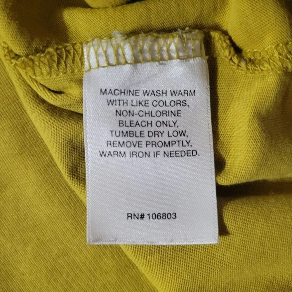 Duluth Trading Co. Women's Lemon Gold Longtail T® Scoopneck Long-Sleeve Top